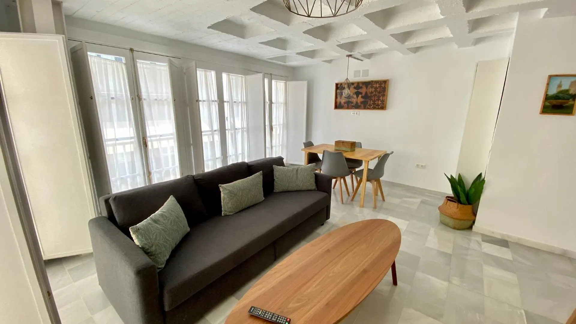 아파트 Apartamento 4Pax En Pleno Centro Plaza Salvador 세비야